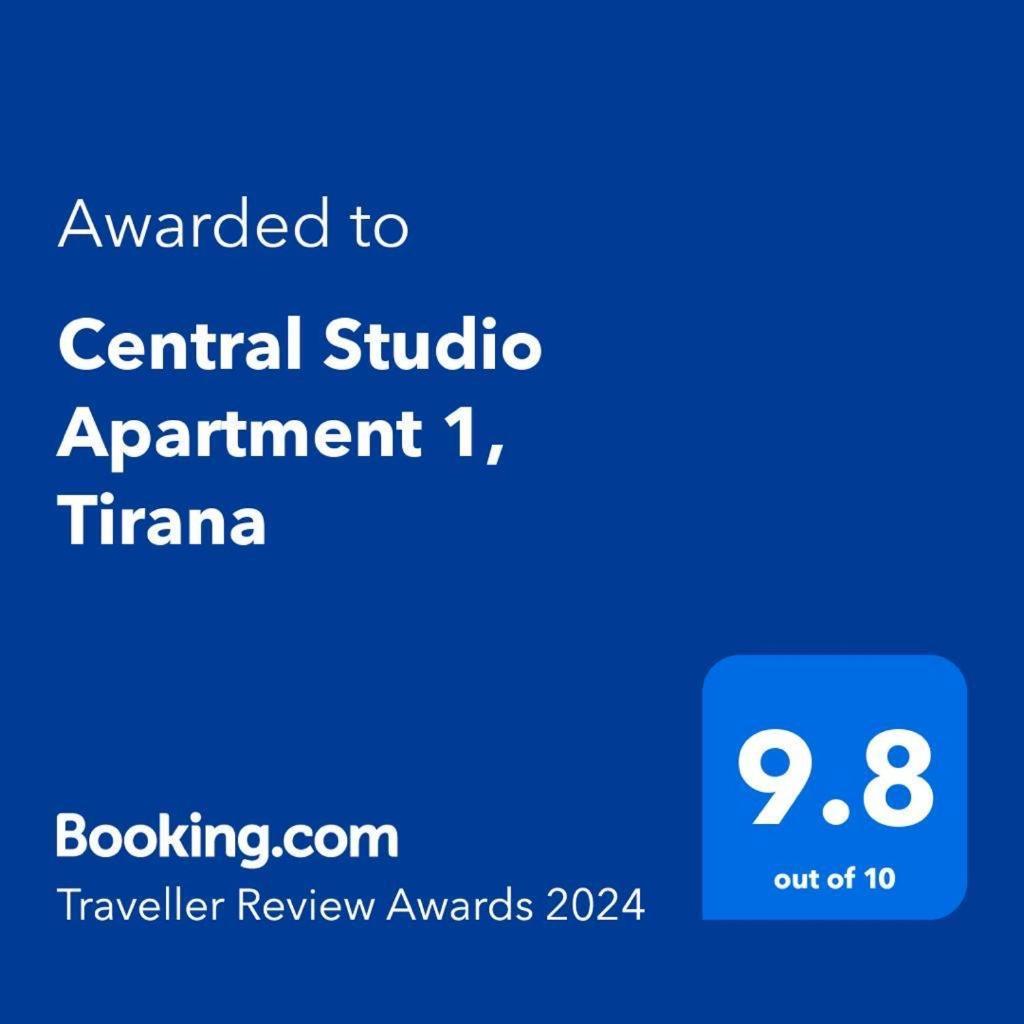 Central Studio Apartment 1, Tirana Exterior foto